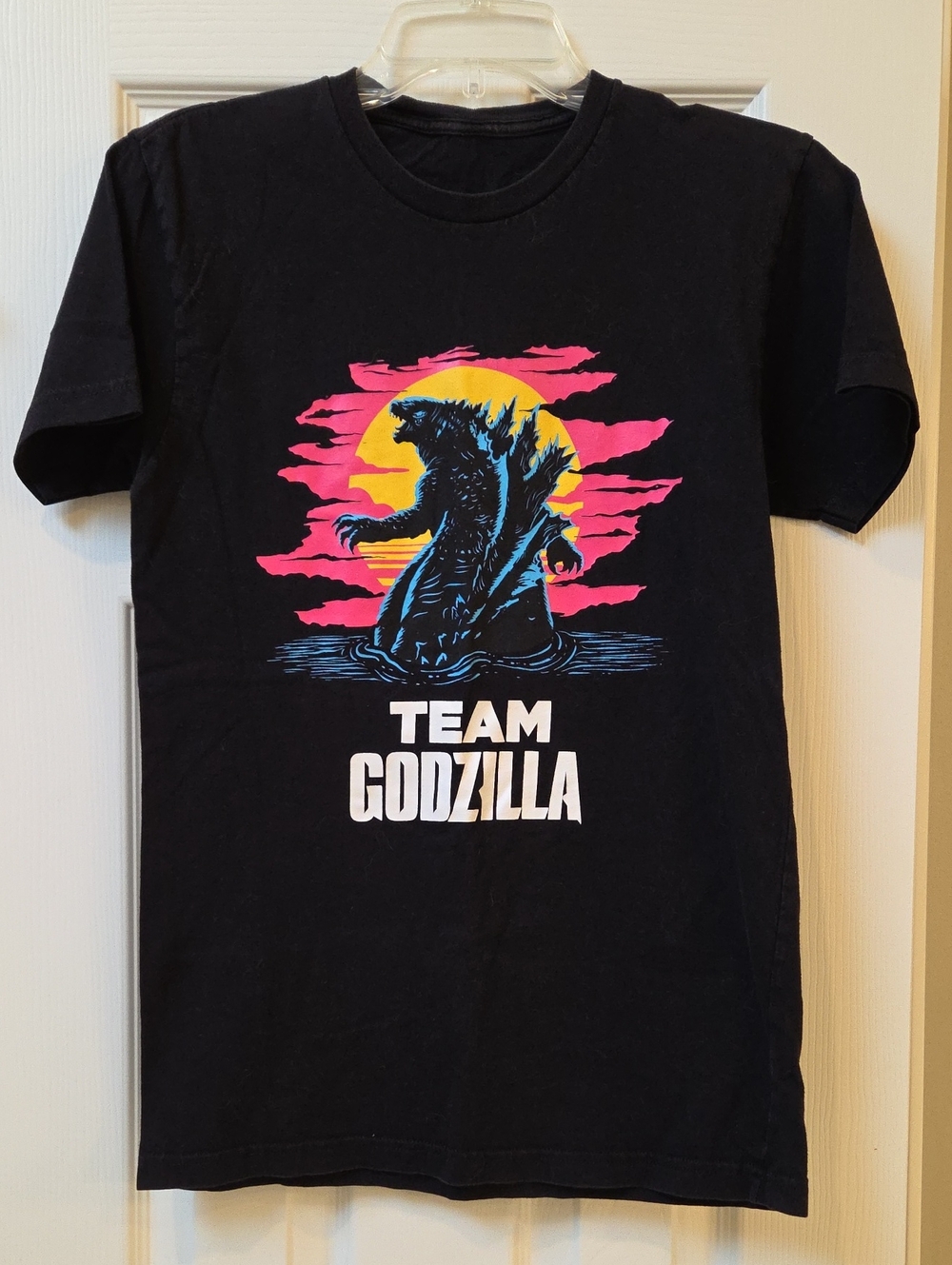 Team Godzilla Black Graphic Tee